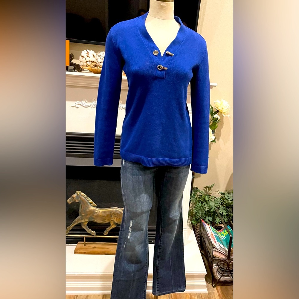 Blue sweater size medium
